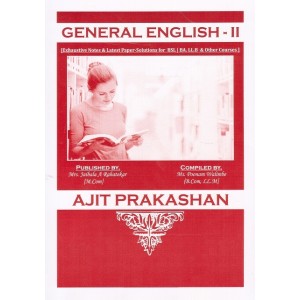 Ajit Prakashan's Notes on General English - II for BSL - I Sem - II by Ms. Poonam Walimbe